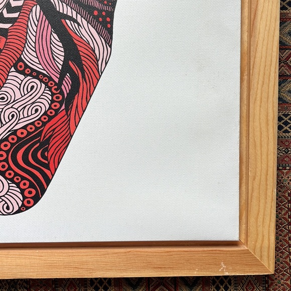 Heart-wall art - Picture 3 of 4